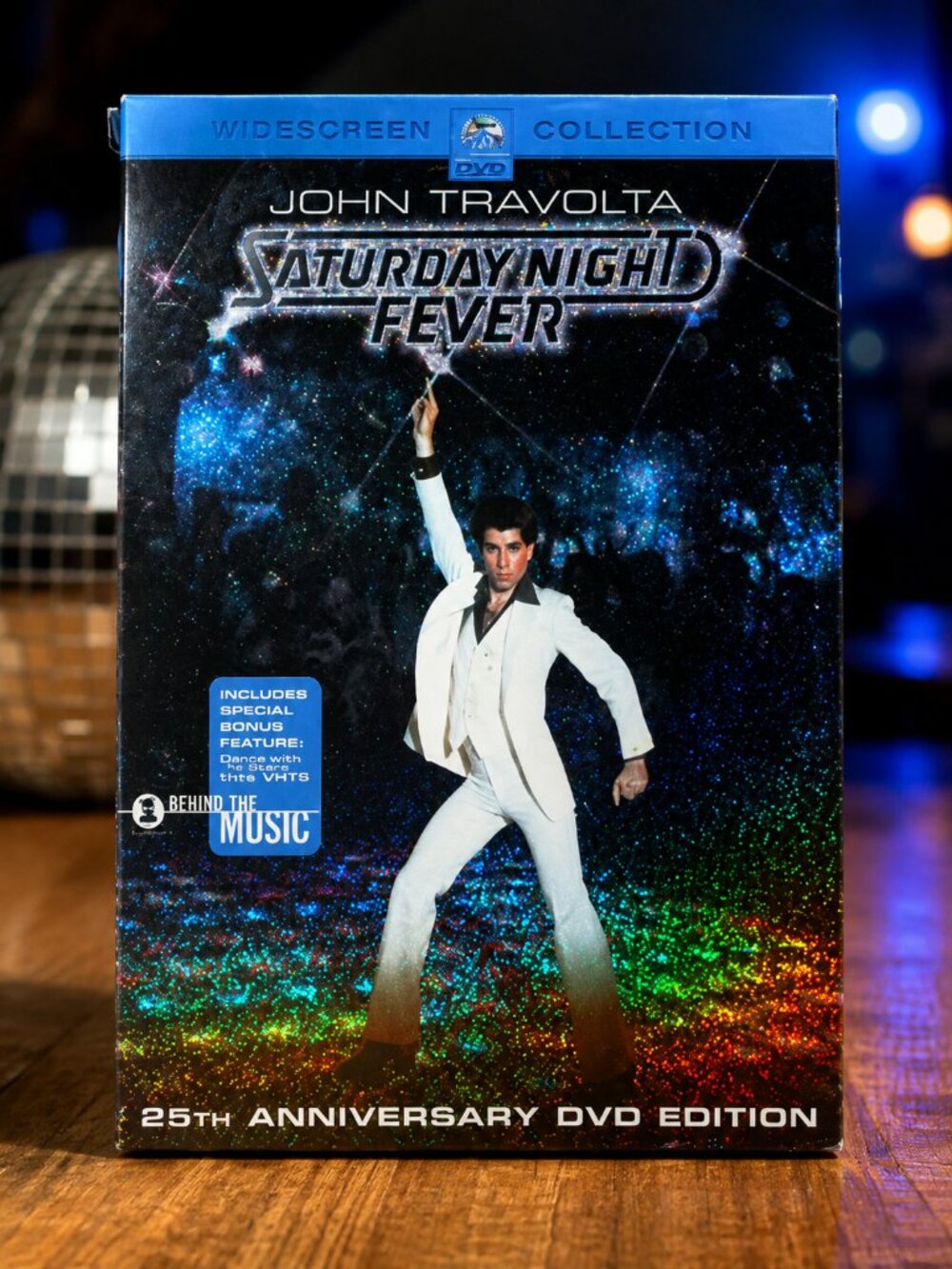 Saturday Night Fever 25th Anniversary DVD John Travolta Widescreen Slipcover